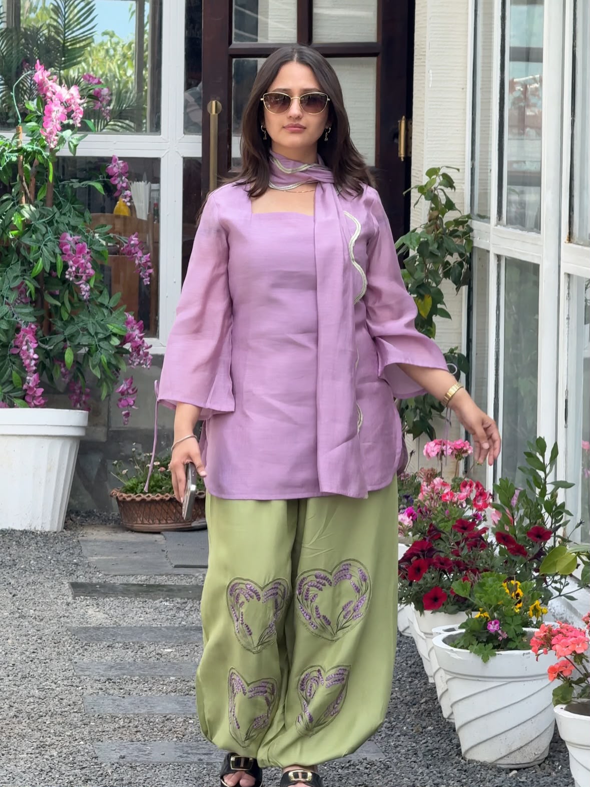 MD 3106 Lavender Mal Chanderi Salwar Suit Perfect for Wedding, Party, Baisakhi, Housewarming, Sangeet – Introductory Price ₹2249. Delivery 4-6 Working D | Jump Suits, Straight Suits, Casual Suits, Creative suits, Designer Suits, Palazzo Suits, Party Wear Suits, Patiala Suits, Salwar suit