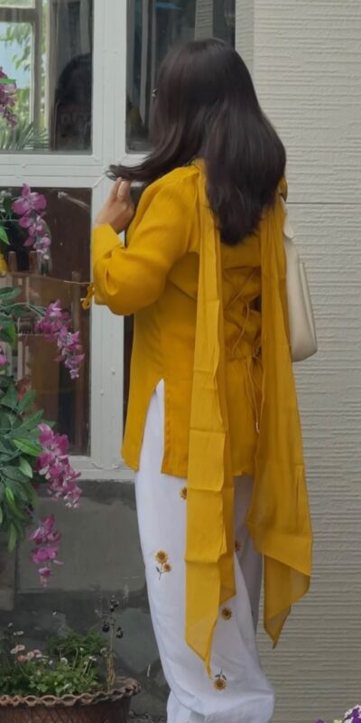 NF 1295 Mustered Roman Cotton Salwar Suit with Embroidery Work. Introductory Price ₹2049. Delivery 4-6 Working Days. Shop now. | Jump Suits, Straight Suits, Casual Suits, Creative suits, Designer Suits, Palazzo Suits, Party Wear Suits, Patiala Suits, Salwar suit