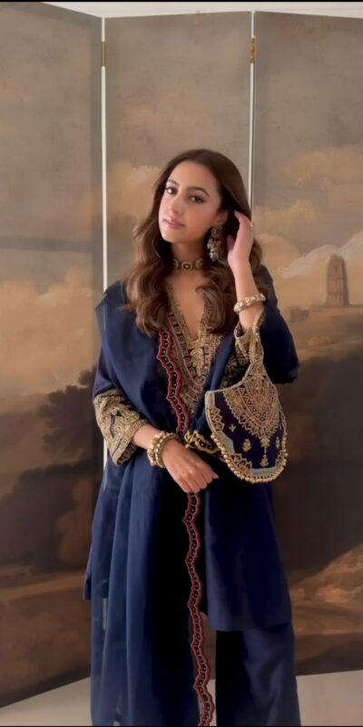SR 1722 Navy Blue Roman Silk Salwar Suit with Sequins Work & Embroidery Work. Available at ₹2349 only. Delivery 4-6 Working Days. Shop now. | Jump Suits, Straight Suits, Casual Suits, Creative suits, Designer Suits, Palazzo Suits, Party Wear Suits, Patiala Suits, Salwar suit
