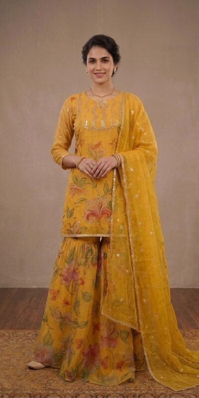 LG 2129 Yellow Soft Organza Salwar Suit with Embroidery Work & Cut Work. Available at ₹2499 only. Delivery 4-6 Working Days. Shop now. | Jump Suits, Straight Suits, Casual Suits, Creative suits, Designer Suits, Palazzo Suits, Party Wear Suits, Patiala Suits, Salwar suit
