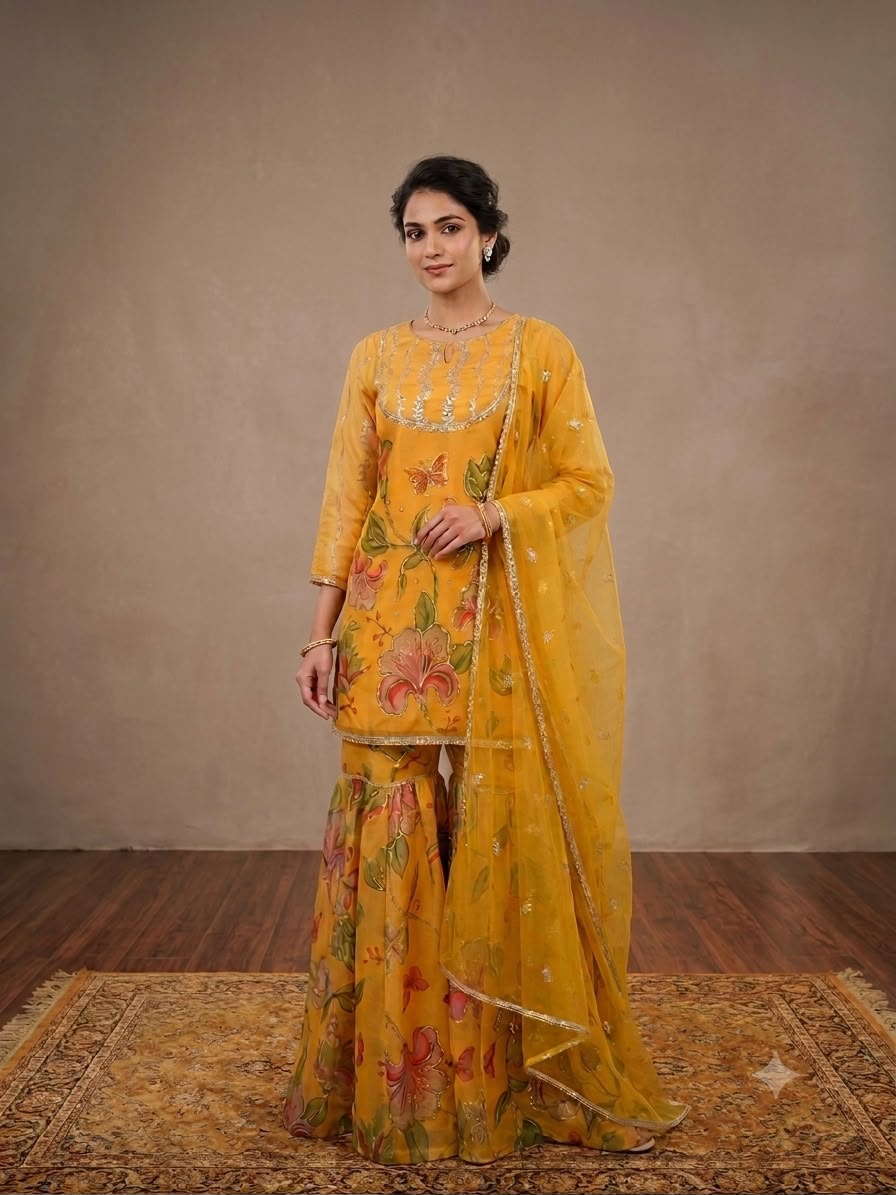 LG 2129 Yellow Soft Organza Salwar Suit with Embroidery Work & Cut Work. Available at ₹2499 only. Delivery 4-6 Working Days. Shop now. | Jump Suits, Straight Suits, Casual Suits, Creative suits, Designer Suits, Palazzo Suits, Party Wear Suits, Patiala Suits, Salwar suit