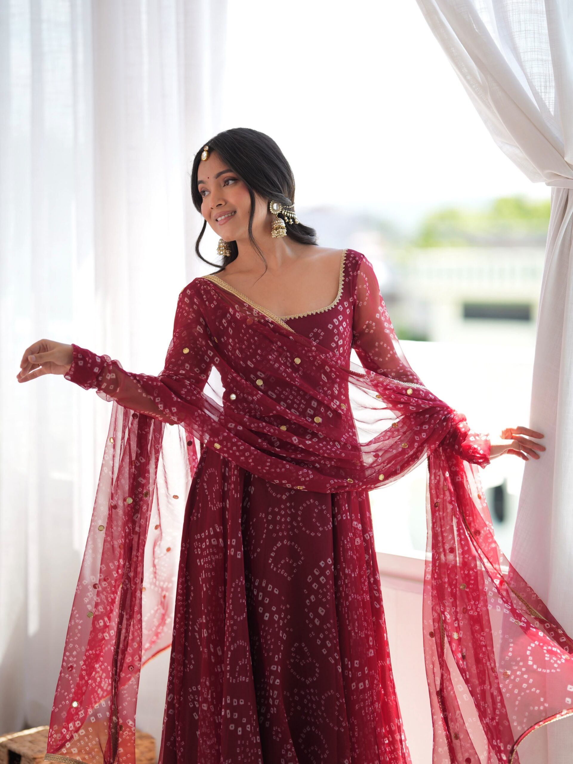 SRK 5368 Maroon Faux Georgette Salwar Suit with Mirror Work & Embroidery Work. Get it for ₹2149. Delivery 4-6 Working Days. Shop now. | Jump Suits, Straight Suits, Casual Suits, Creative suits, Designer Suits, Palazzo Suits, Party Wear Suits, Patiala Suits, Salwar suit