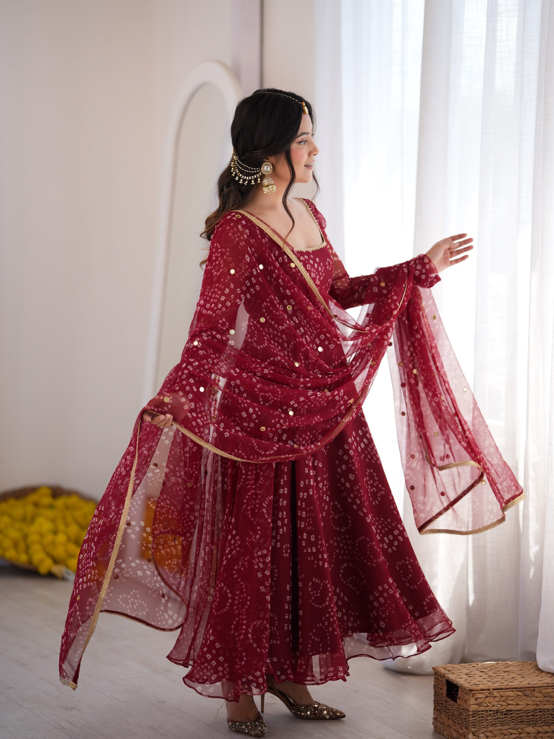 SRK 5368 Maroon Faux Georgette Salwar Suit with Mirror Work & Embroidery Work. Get it for ₹2149. Delivery 4-6 Working Days. Shop now. | Jump Suits, Straight Suits, Casual Suits, Creative suits, Designer Suits, Palazzo Suits, Party Wear Suits, Patiala Suits, Salwar suit