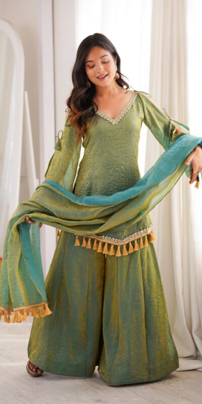 SRK 5357 Green Doremon Crush Salwar Suit Perfect for Wedding, Party, Traditional Day, Baisakhi, Karwa Chauth – . Exclusive Offer ₹2099. Delive | Jump Suits, Straight Suits, Casual Suits, Creative suits, Designer Suits, Palazzo Suits, Party Wear Suits, Patiala Suits, Salwar suit