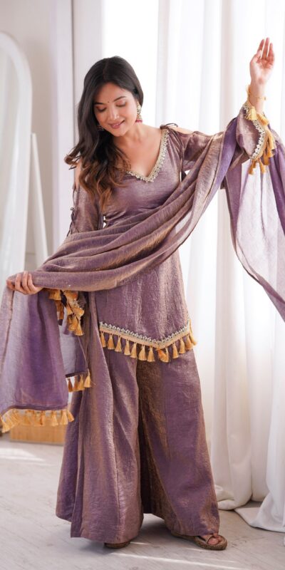 SRK 5357 Lavender Doremon Crush Salwar Suit Perfect for Wedding, Party, Traditional Day, Baisakhi, Karwa Chauth – . Exclusive Offer ₹2099. Delive | Jump Suits, Straight Suits, Casual Suits, Creative suits, Designer Suits, Palazzo Suits, Party Wear Suits, Patiala Suits, Salwar suit