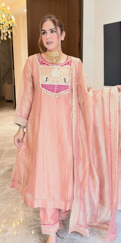WW 1281 Peach in Salsa Silk Embroidery Work & Sequins Work Salwar Suit . Get it for ₹2899. Delivery 4-6 Working Days. Shop now. | Jump Suits, Straight Suits, Casual Suits, Creative suits, Designer Suits, Palazzo Suits, Party Wear Suits, Patiala Suits, Salwar suit