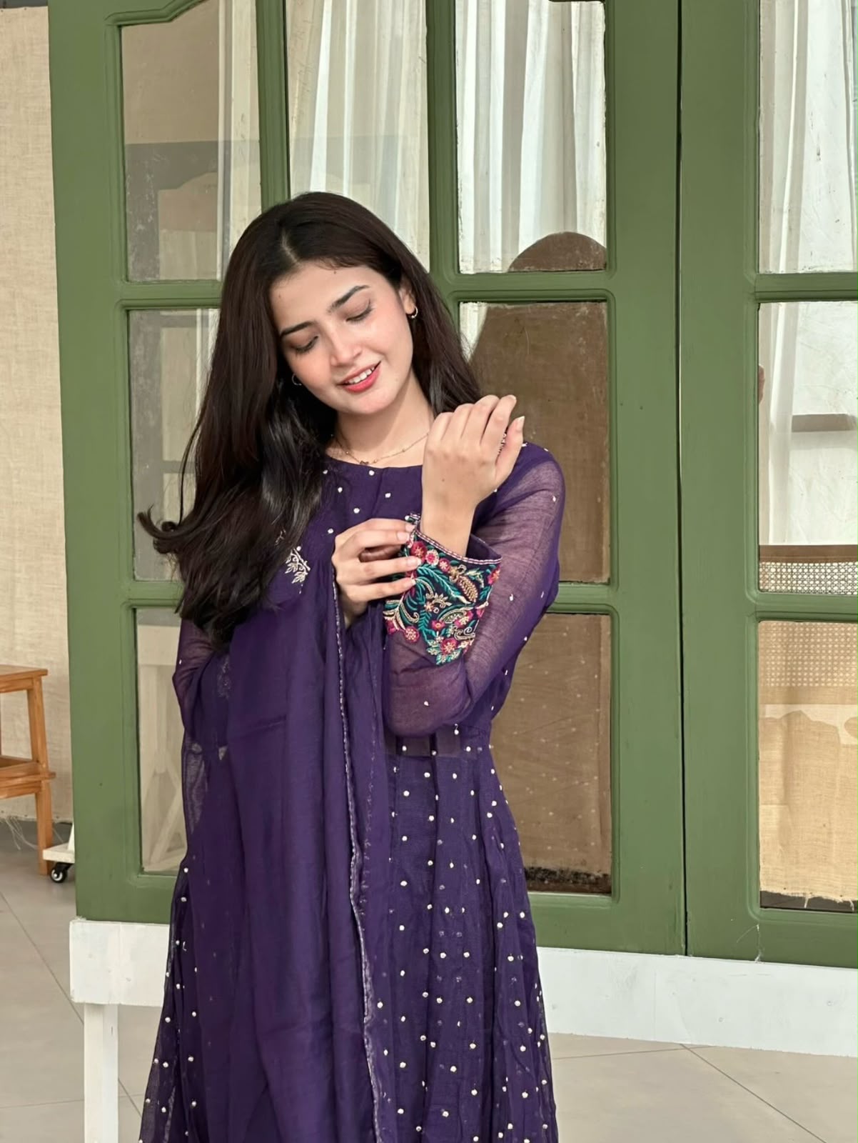 SR 1721 Purple l Faux Georgette Salwar Suit with Mirror Work & Embroidery Work. Get it for ₹2399. Delivery 4-6 Working Days. Shop now. | Jump Suits, Straight Suits, Casual Suits, Creative suits, Designer Suits, Palazzo Suits, Party Wear Suits, Patiala Suits, Salwar suit