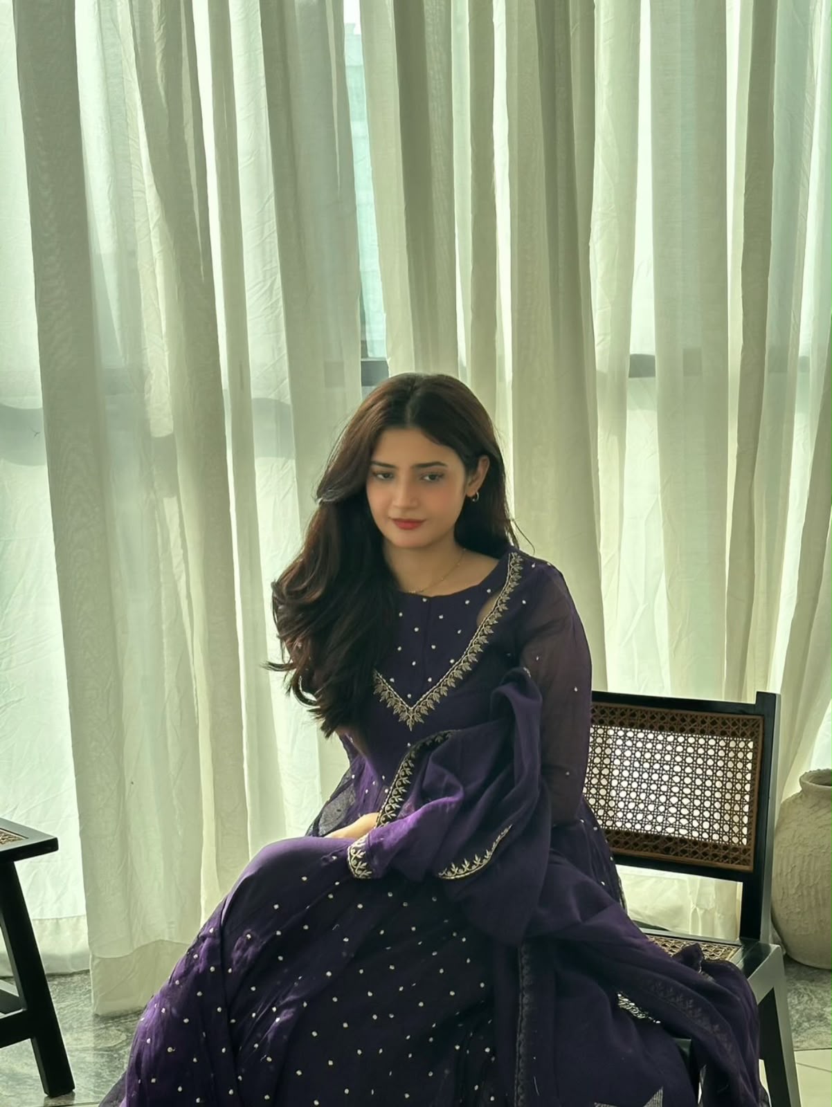 SR 1721 Purple l Faux Georgette Salwar Suit with Mirror Work & Embroidery Work. Get it for ₹2399. Delivery 4-6 Working Days. Shop now. | Jump Suits, Straight Suits, Casual Suits, Creative suits, Designer Suits, Palazzo Suits, Party Wear Suits, Patiala Suits, Salwar suit