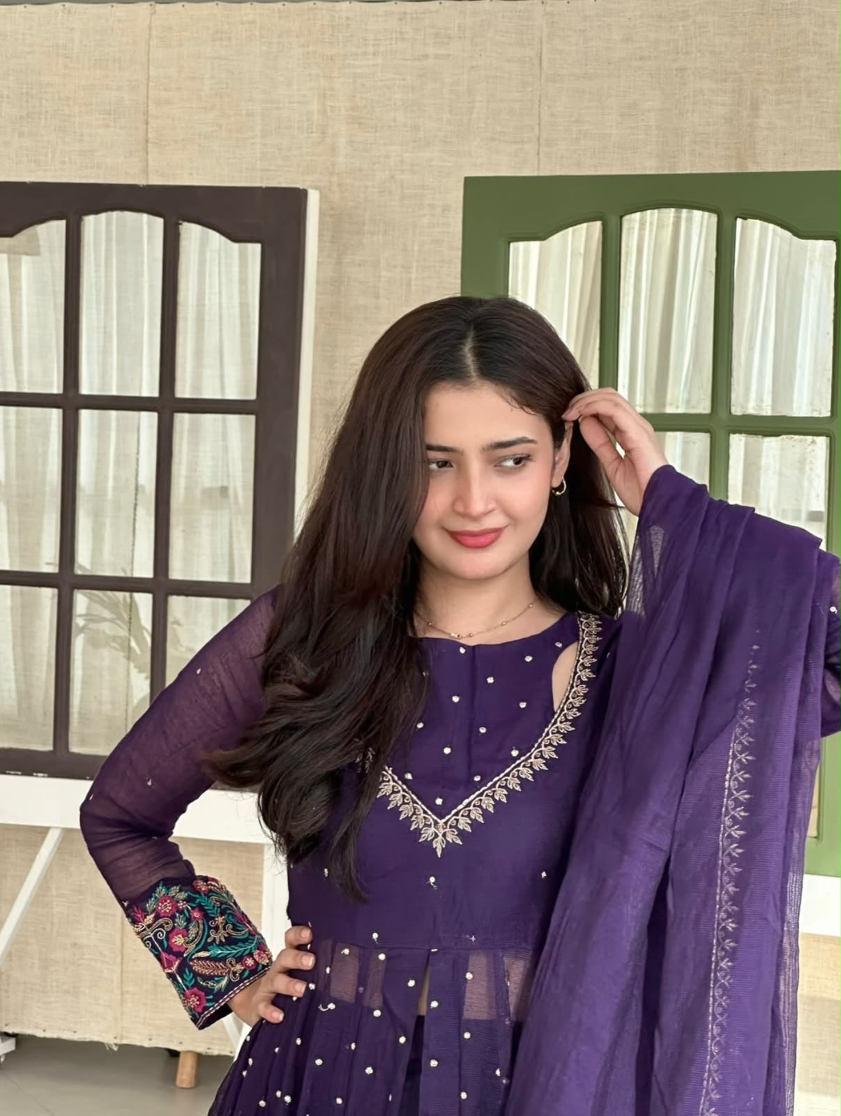 SR 1721 Purple l Faux Georgette Salwar Suit with Mirror Work & Embroidery Work. Get it for ₹2399. Delivery 4-6 Working Days. Shop now. | Jump Suits, Straight Suits, Casual Suits, Creative suits, Designer Suits, Palazzo Suits, Party Wear Suits, Patiala Suits, Salwar suit