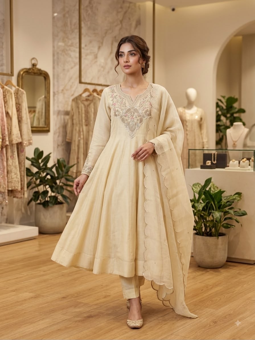 LG 2135 Off White in Cos Moss Mirror Work & Embroidery Work Salwar Suit . Festive Deal ₹2799. Delivery 4-6 Working Days. Shop now. | Jump Suits, Straight Suits, Casual Suits, Creative suits, Designer Suits, Palazzo Suits, Party Wear Suits, Patiala Suits, Salwar suit