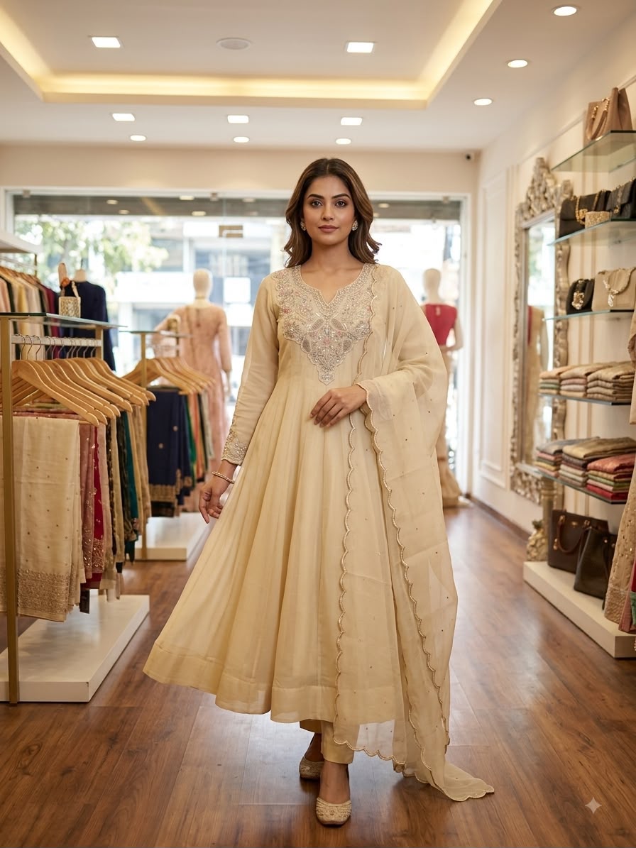 LG 2135 Off White in Cos Moss Mirror Work & Embroidery Work Salwar Suit . Festive Deal ₹2799. Delivery 4-6 Working Days. Shop now. | Jump Suits, Straight Suits, Casual Suits, Creative suits, Designer Suits, Palazzo Suits, Party Wear Suits, Patiala Suits, Salwar suit