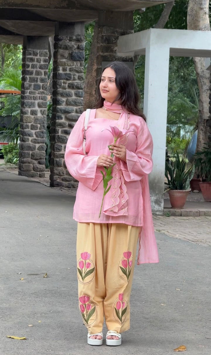 NF 1296 Pink Color Mal Cotton Embroidery Work Salwar Suit . Wedding, Party, Festive, Events, Get it for ₹2249. Delivery 4-6 Working Days. Shop now. | Jump Suits, Straight Suits, Casual Suits, Creative suits, Designer Suits, Palazzo Suits, Party Wear Suits, Patiala Suits, Salwar suit