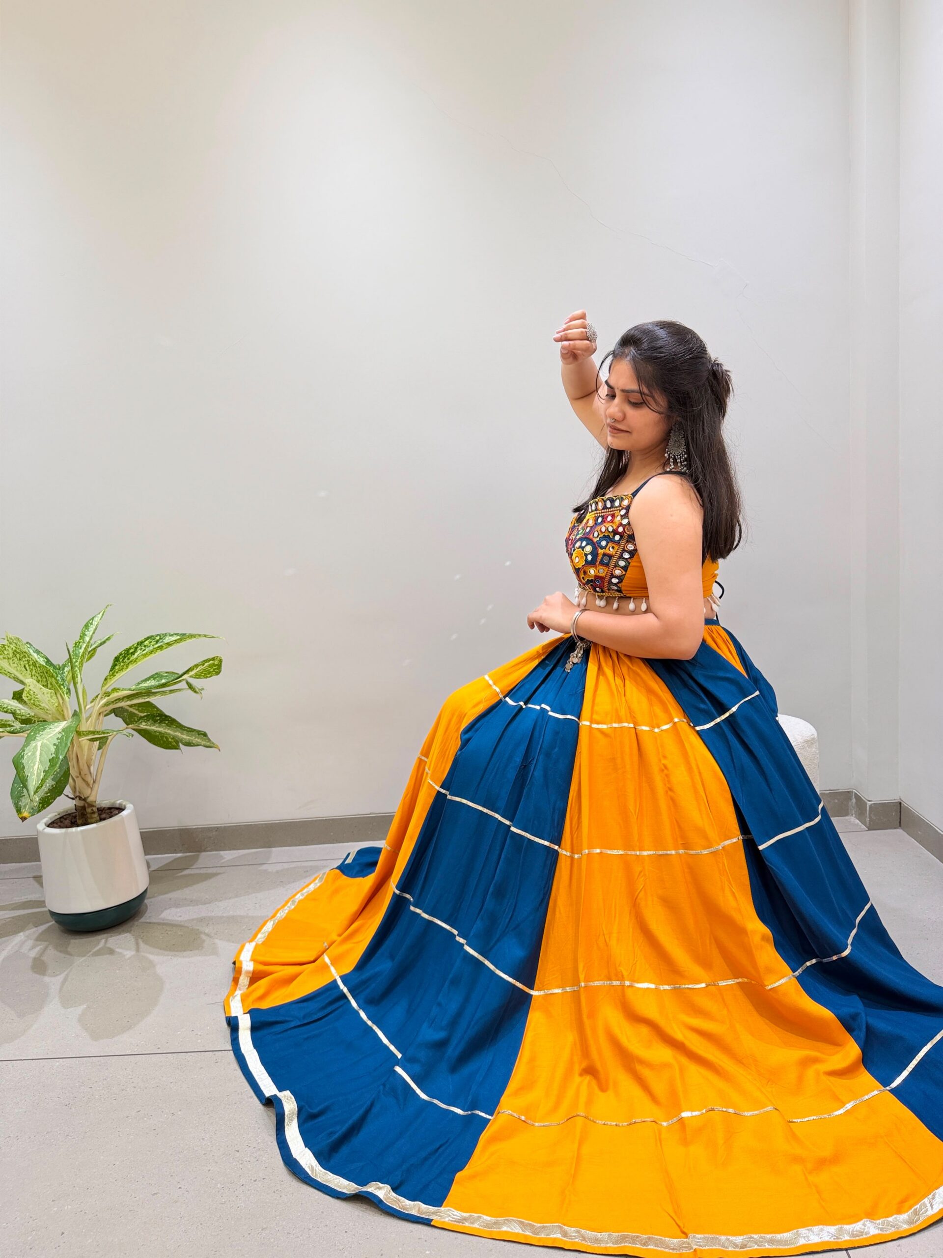 LG 657 Blue Color Rayon Embroidery Work & Cowrie Work Lehenga Choli . Grab it for ₹2449. Delivery 4-6 Working Days. Shop now. | Bollywood Lehenga, Creative Lehenga, Designer Lehenga, Embroidered Lehenga, Lehenga, Party Wear Lehenga