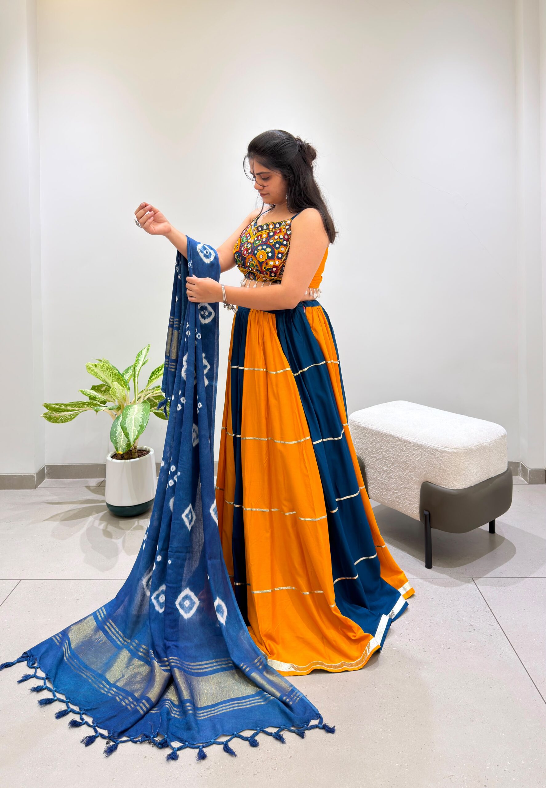 LG 657 Blue Color Rayon Embroidery Work & Cowrie Work Lehenga Choli . Grab it for ₹2449. Delivery 4-6 Working Days. Shop now. | Bollywood Lehenga, Creative Lehenga, Designer Lehenga, Embroidered Lehenga, Lehenga, Party Wear Lehenga