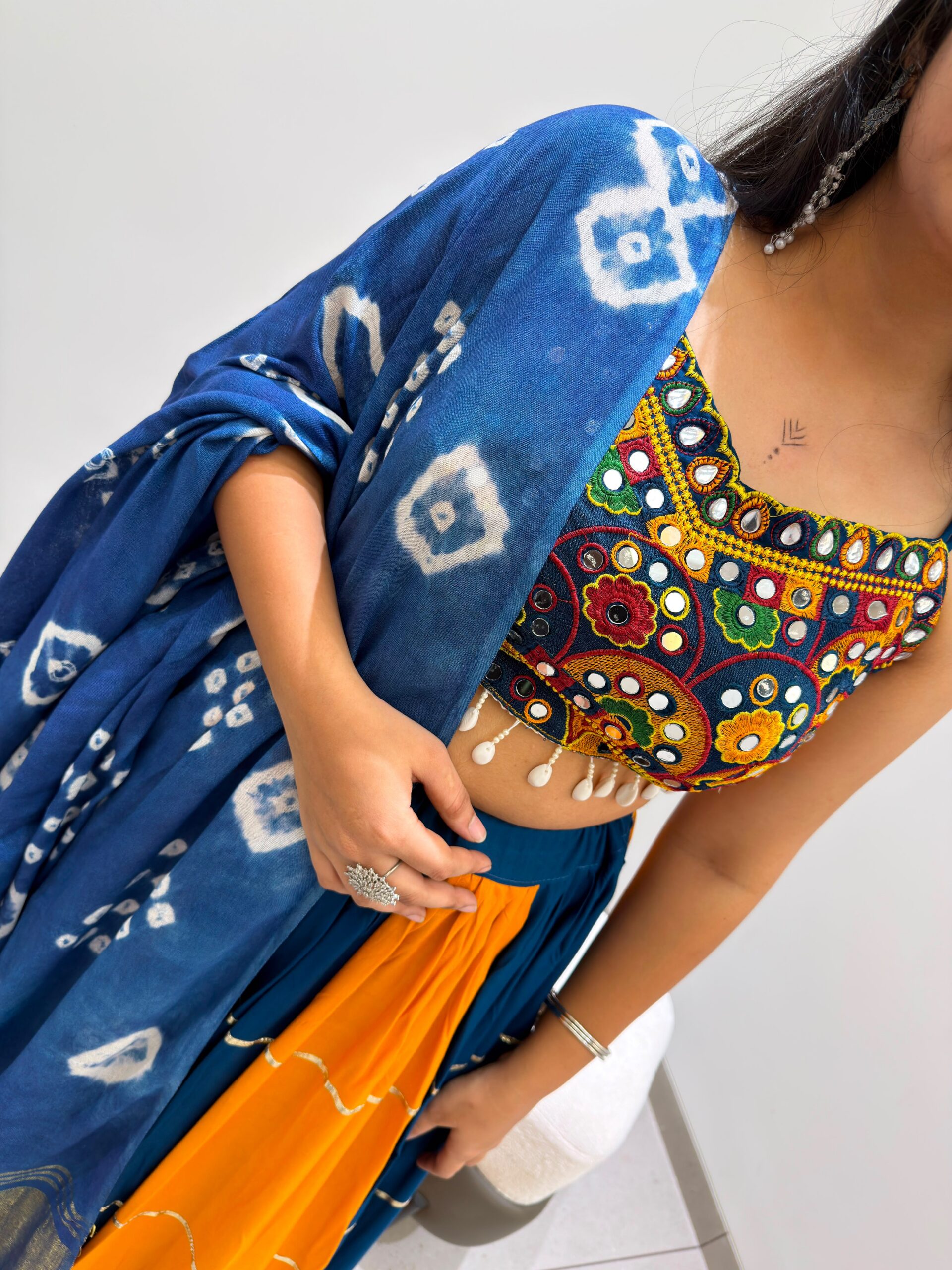 LG 657 Blue Color Rayon Embroidery Work & Cowrie Work Lehenga Choli . Grab it for ₹2449. Delivery 4-6 Working Days. Shop now. | Bollywood Lehenga, Creative Lehenga, Designer Lehenga, Embroidered Lehenga, Lehenga, Party Wear Lehenga