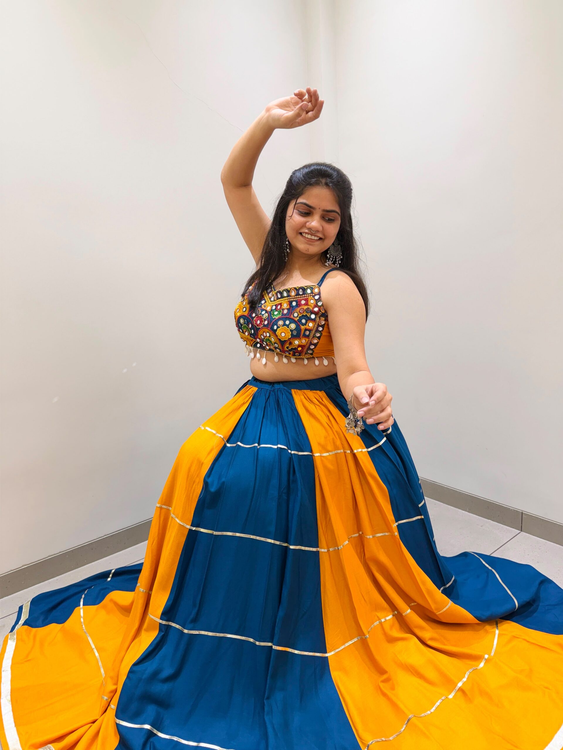 LG 657 Blue Color Rayon Embroidery Work & Cowrie Work Lehenga Choli . Grab it for ₹2449. Delivery 4-6 Working Days. Shop now. | Bollywood Lehenga, Creative Lehenga, Designer Lehenga, Embroidered Lehenga, Lehenga, Party Wear Lehenga