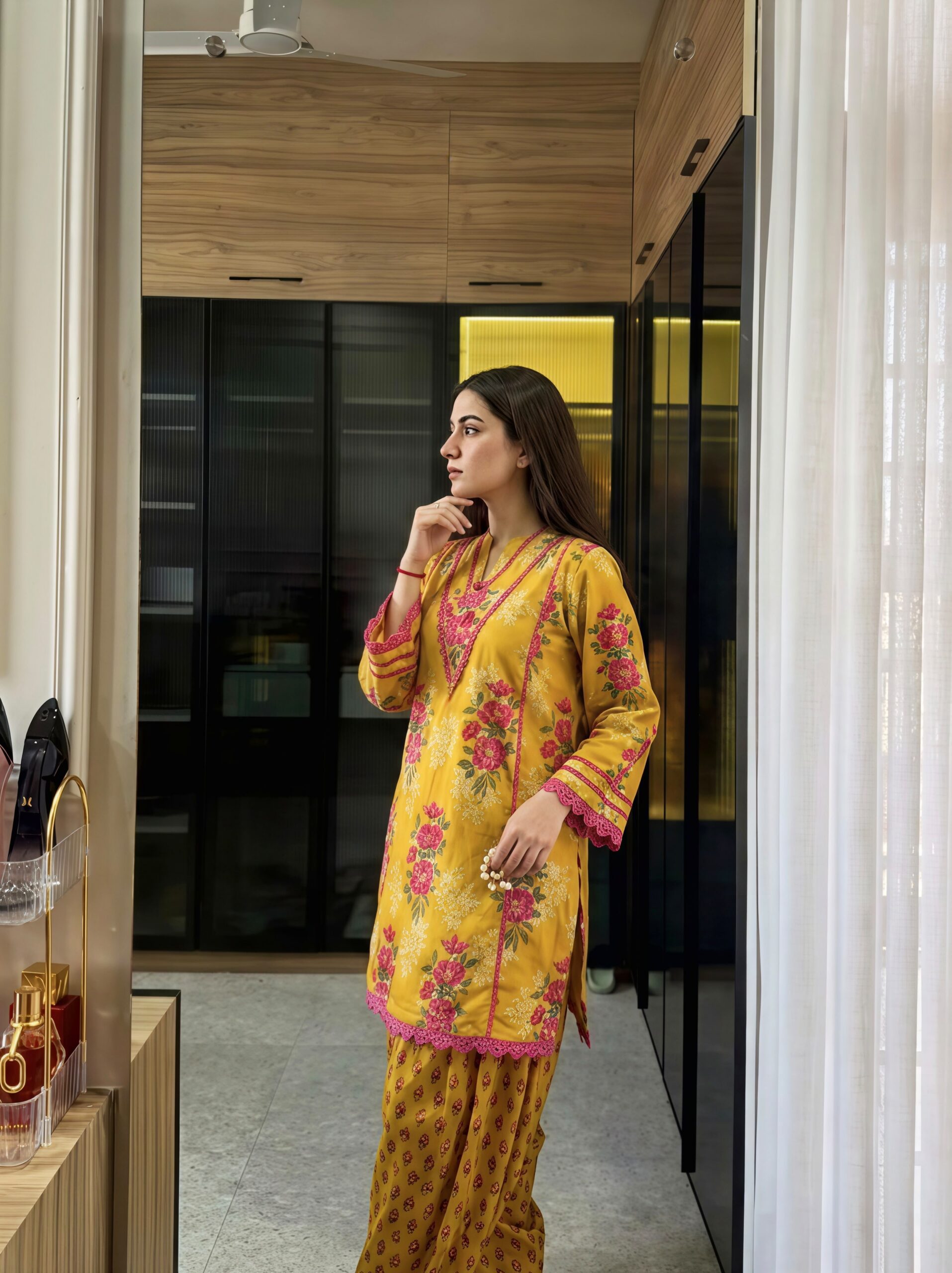 NSR 909 Yellow Color Natural Crep Salwar Suit with Digital Print. Get it for ₹1999. Delivery 4-6 Working Days. Online Shop now. | Jump Suits, Straight Suits, Casual Suits, Creative suits, Designer Suits, Palazzo Suits, Party Wear Suits, Patiala Suits, Salwar suit