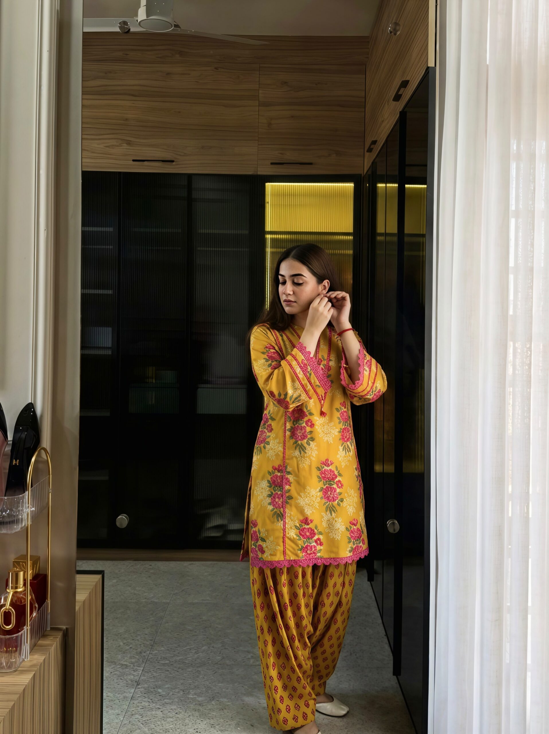 NSR 909 Yellow Color Natural Crep Salwar Suit with Digital Print. Get it for ₹1999. Delivery 4-6 Working Days. Online Shop now. | Jump Suits, Straight Suits, Casual Suits, Creative suits, Designer Suits, Palazzo Suits, Party Wear Suits, Patiala Suits, Salwar suit