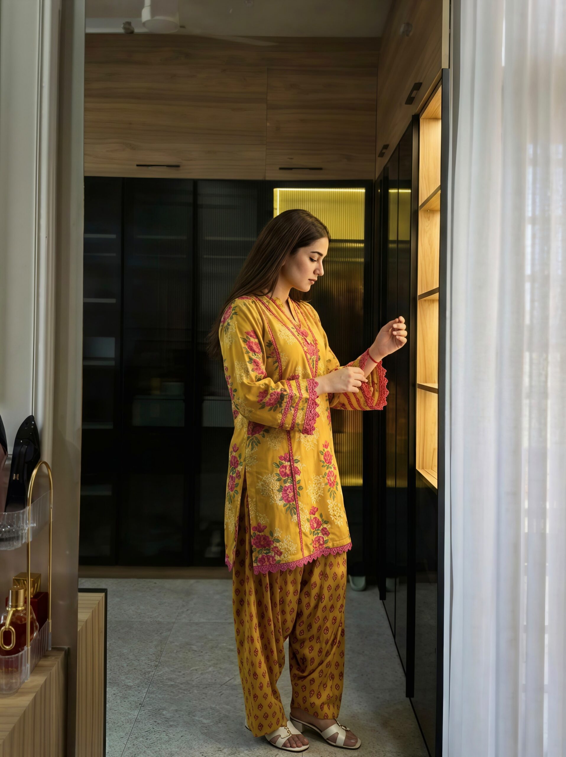 NSR 909 Yellow Color Natural Crep Salwar Suit with Digital Print. Get it for ₹1999. Delivery 4-6 Working Days. Online Shop now. | Jump Suits, Straight Suits, Casual Suits, Creative suits, Designer Suits, Palazzo Suits, Party Wear Suits, Patiala Suits, Salwar suit