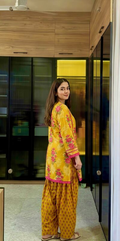 NSR 909 Yellow Color Natural Crep Salwar Suit with Digital Print. Get it for ₹1999. Delivery 4-6 Working Days. Online Shop now. | Jump Suits, Straight Suits, Casual Suits, Creative suits, Designer Suits, Palazzo Suits, Party Wear Suits, Patiala Suits, Salwar suit