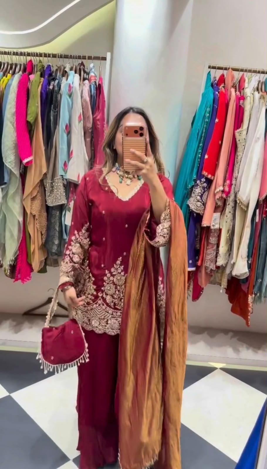 ZSR 3186 Maroon French Crep Silk Salwar Suit Perfect for Wedding, Party, Engagement, Baisakhi, Pongal – . Special Price ₹2249. Delivery 4-6 Working Days | Jump Suits, Straight Suits, Casual Suits, Creative suits, Designer Suits, Palazzo Suits, Party Wear Suits, Patiala Suits, Salwar suit