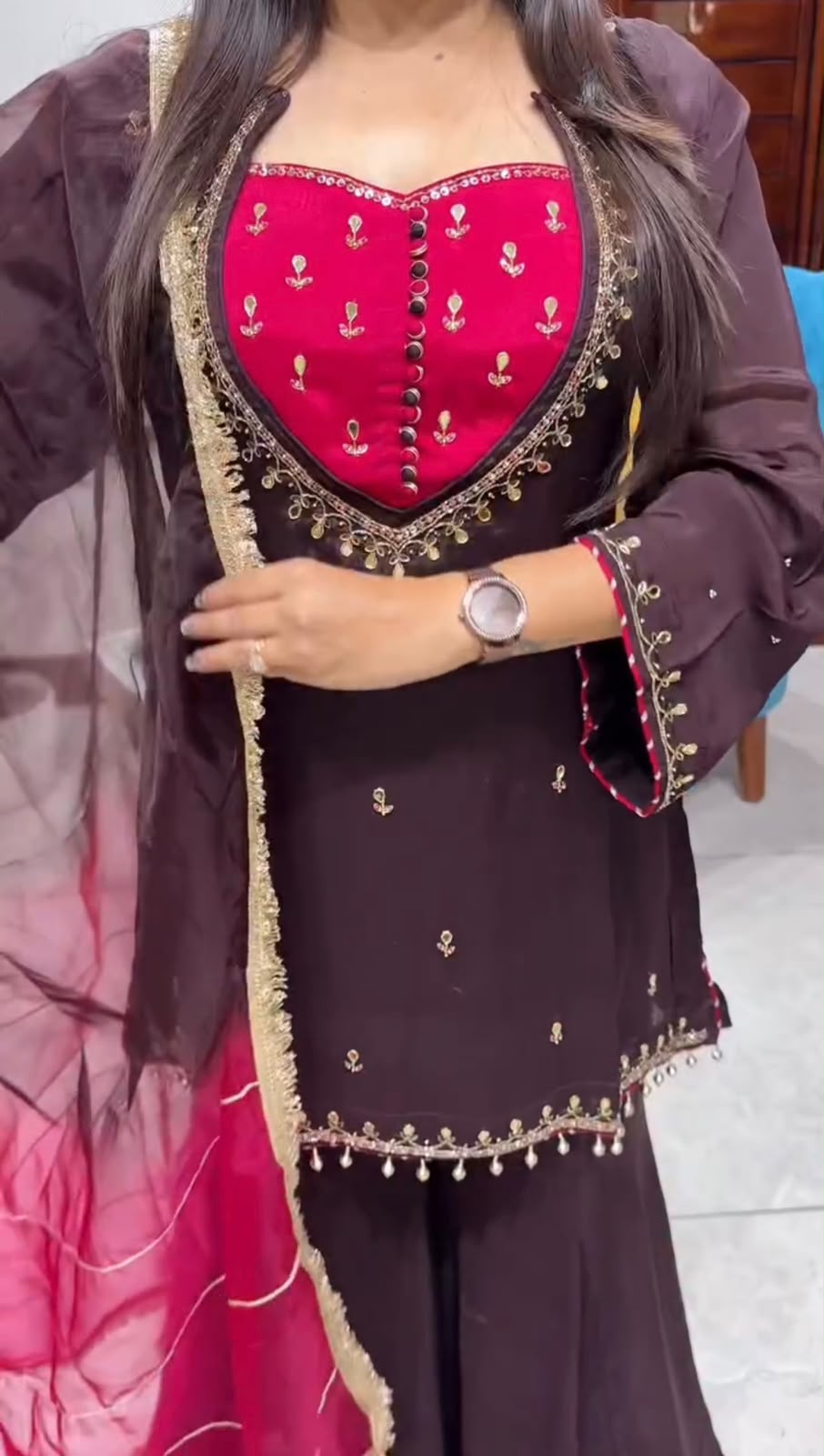 ZSR 3188 Wine French Crep Silk Salwar Suit Perfect for Wedding, Party, Engagement, Baisakhi, Pongal – . Special Price ₹2249. Delivery 4-6 Working Days | Jump Suits, Straight Suits, Casual Suits, Creative suits, Designer Suits, Palazzo Suits, Party Wear Suits, Patiala Suits, Salwar suit