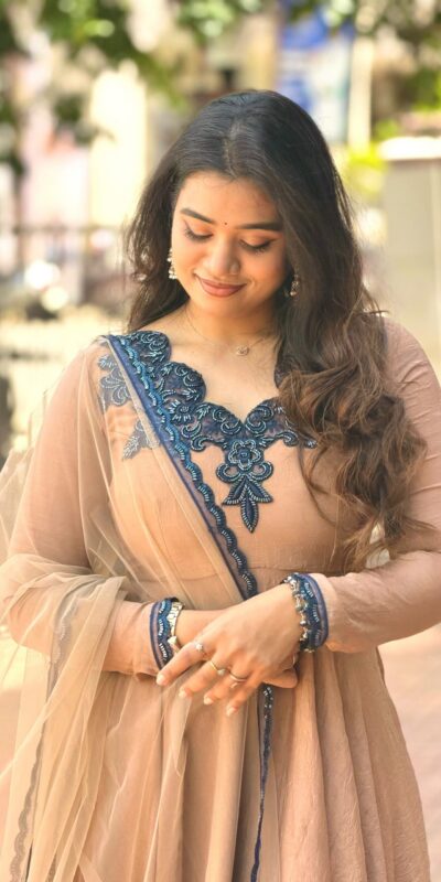 JF 058 Chiku Doremon Crush Gown with Lace Work & Mirror Work. Exclusive Offer ₹2399. Delivery 4-6 Working Days. Shop now. | Bollywood Gowns, Creative Gowns, Designer Gowns, Embroidered Gowns, Gowns, Party Wear Gowns