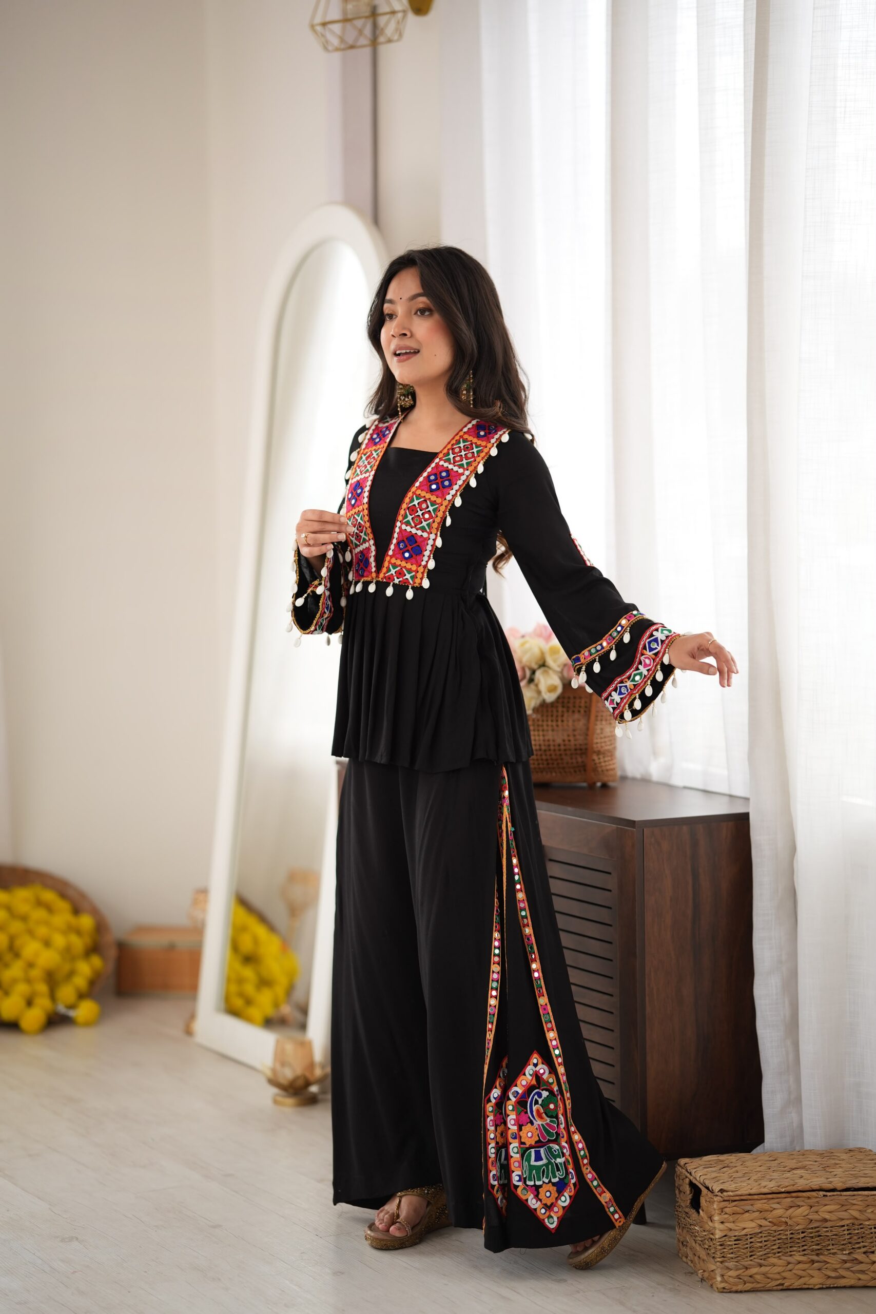 SP 93 Black Rayon Salwar Suit with Embroidery Work & Thread Embroidery. Best Price ₹2149. Delivery 4-6 Working Days. Shop now. | Jump Suits, Straight Suits, Casual Suits, Creative suits, Designer Suits, Palazzo Suits, Party Wear Suits, Patiala Suits, Salwar suit