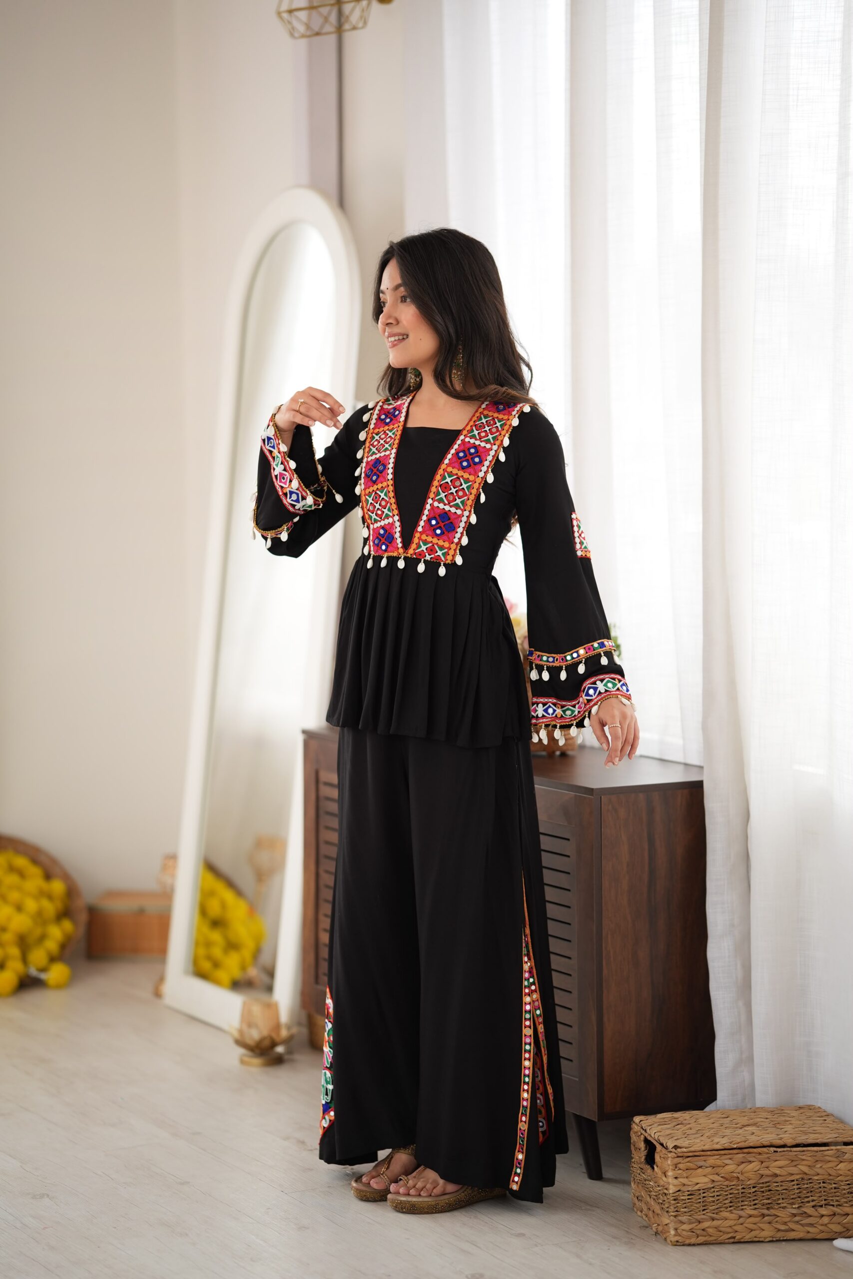 SP 93 Black Rayon Salwar Suit with Embroidery Work & Thread Embroidery. Best Price ₹2149. Delivery 4-6 Working Days. Shop now. | Jump Suits, Straight Suits, Casual Suits, Creative suits, Designer Suits, Palazzo Suits, Party Wear Suits, Patiala Suits, Salwar suit
