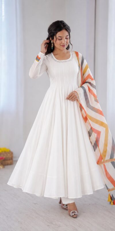 NSR 917 White Color Mal Cotton Embroidery Work Salwar Suit . Wedding, Party, Festive, Events, Get it for ₹2299. Delivery 4-6 Working Days. Shop now. | Jump Suits, Straight Suits, Casual Suits, Creative suits, Designer Suits, Palazzo Suits, Party Wear Suits, Patiala Suits, Salwar suit