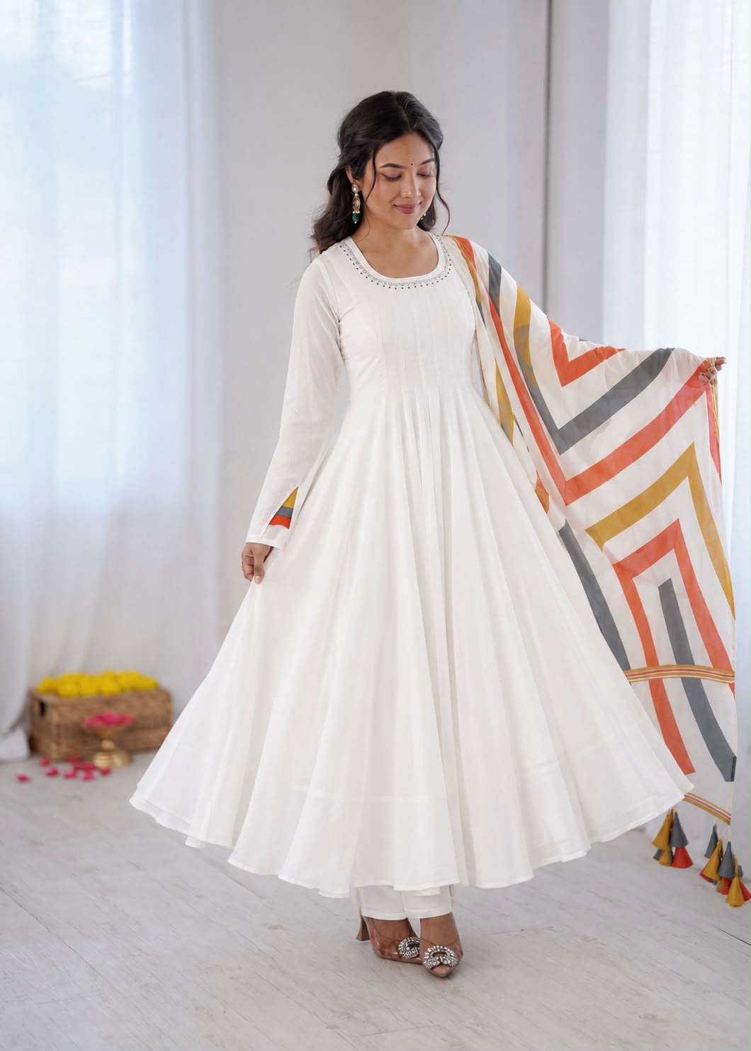 NSR 917 White Color Mal Cotton Embroidery Work Salwar Suit . Wedding, Party, Festive, Events, Get it for ₹2299. Delivery 4-6 Working Days. Shop now. | Jump Suits, Straight Suits, Casual Suits, Creative suits, Designer Suits, Palazzo Suits, Party Wear Suits, Patiala Suits, Salwar suit