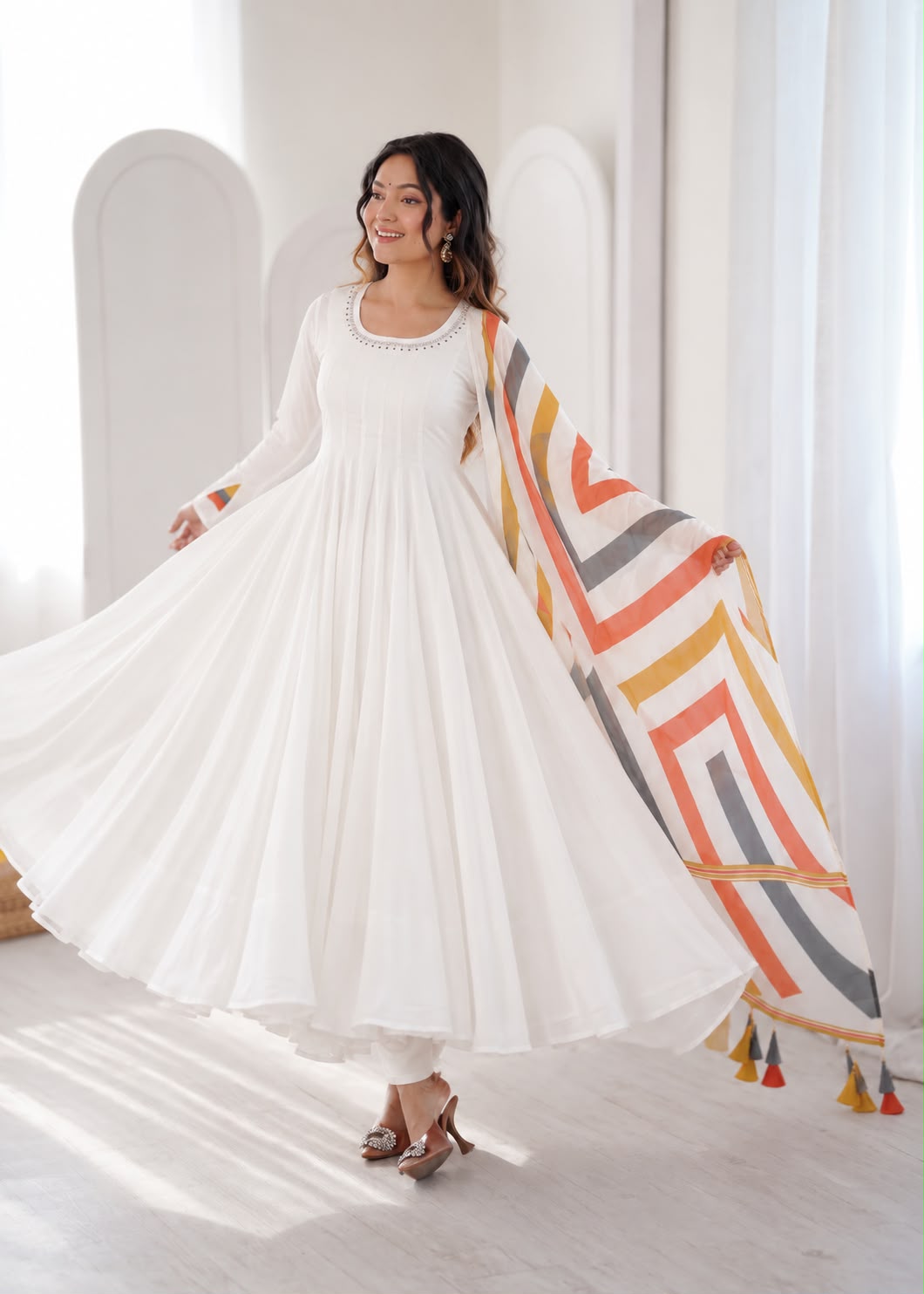 NSR 917 White Color Mal Cotton Embroidery Work Salwar Suit . Wedding, Party, Festive, Events, Get it for ₹2299. Delivery 4-6 Working Days. Shop now. | Jump Suits, Straight Suits, Casual Suits, Creative suits, Designer Suits, Palazzo Suits, Party Wear Suits, Patiala Suits, Salwar suit