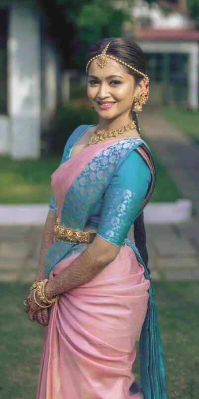 KPR 183 Peach Soft Lichi Silk Saree with Lace Work & Lace Border. Introductory Price ₹1649. Delivery 4-6 Working Days. Shop now. | Bollywood Sarees, Creative Sarees, Designer Sarees, Embroidered Sarees, Ethnic Saree, Modern Digital sarees, Party Wear Sarees, Sarees