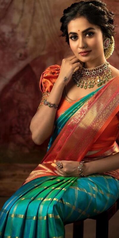 KPR 181 Teal Soft Lichi Silk Saree with Lace Work & Lace Border. Introductory Price ₹1649. Delivery 4-6 Working Days. Shop now. | Bollywood Sarees, Creative Sarees, Designer Sarees, Embroidered Sarees, Ethnic Saree, Modern Digital sarees, Party Wear Sarees, Sarees