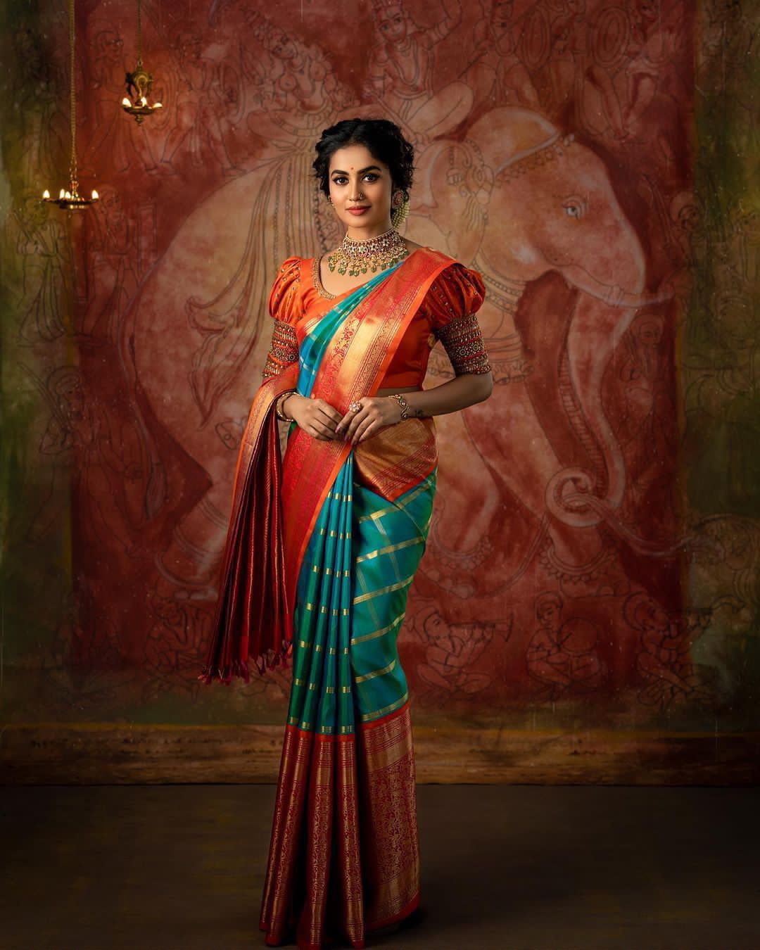 KPR 181 Teal Soft Lichi Silk Saree with Lace Work & Lace Border. Introductory Price ₹1649. Delivery 4-6 Working Days. Shop now. | Bollywood Sarees, Creative Sarees, Designer Sarees, Embroidered Sarees, Ethnic Saree, Modern Digital sarees, Party Wear Sarees, Sarees