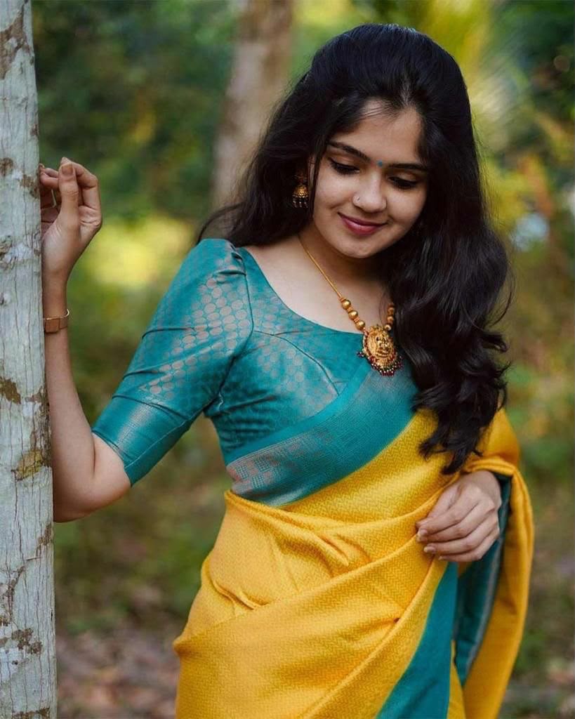 KP 5019 Yellow Soft Lichi Jacquard Work Saree for Wedding, Party, Cultural Events, Traditional Day, Pooja . Grab it for ₹1649. Delivery 4-6 Working Day | Bollywood Sarees, Creative Sarees, Designer Sarees, Embroidered Sarees, Ethnic Saree, Modern Digital sarees, Party Wear Sarees, Sarees
