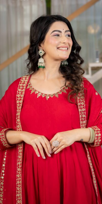 ND 5080 Red Rangoli Silk Perfect for Wedding, Party, Holi, Pooja, Anniversary – Salwar Suit. Get it for ₹2849. Delivery 4-6 Working Days. Shop now. | Jump Suits, Straight Suits, Casual Suits, Creative suits, Designer Suits, Palazzo Suits, Party Wear Suits, Patiala Suits, Salwar suit