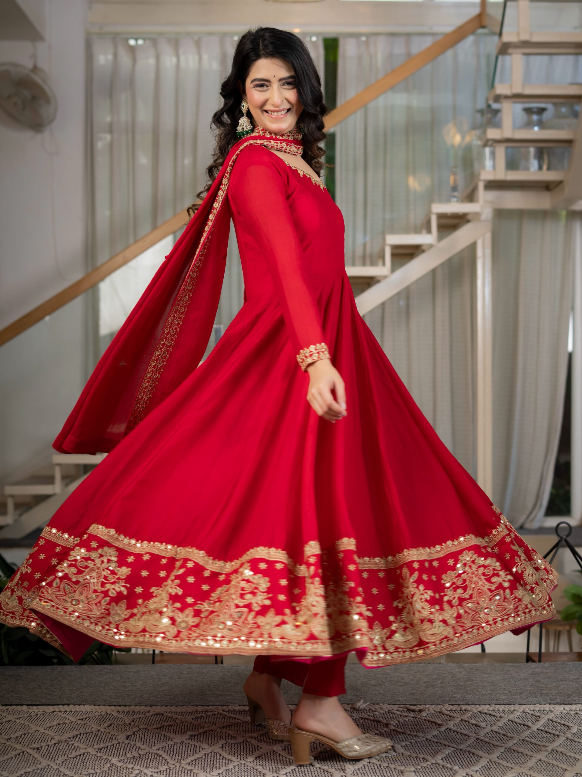 ND 5080 Red Rangoli Silk Perfect for Wedding, Party, Holi, Pooja, Anniversary – Salwar Suit. Get it for ₹2849. Delivery 4-6 Working Days. Shop now. | Jump Suits, Straight Suits, Casual Suits, Creative suits, Designer Suits, Palazzo Suits, Party Wear Suits, Patiala Suits, Salwar suit