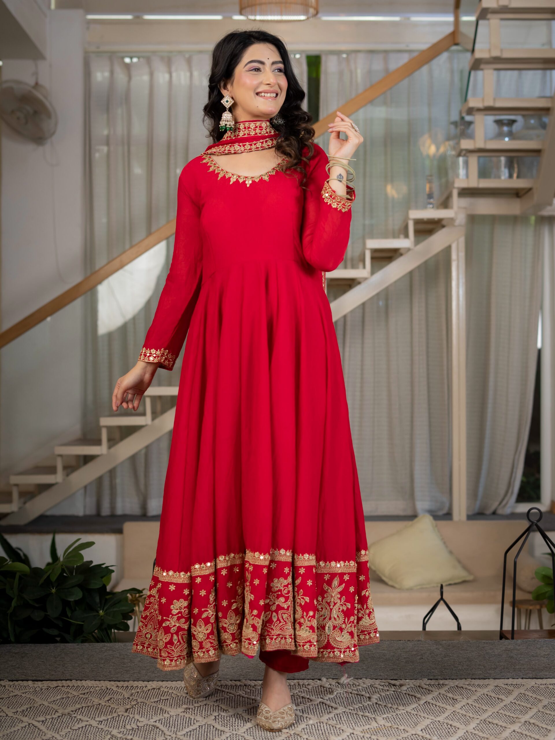 ND 5080 Red Rangoli Silk Perfect for Wedding, Party, Holi, Pooja, Anniversary – Salwar Suit. Get it for ₹2849. Delivery 4-6 Working Days. Shop now. | Jump Suits, Straight Suits, Casual Suits, Creative suits, Designer Suits, Palazzo Suits, Party Wear Suits, Patiala Suits, Salwar suit
