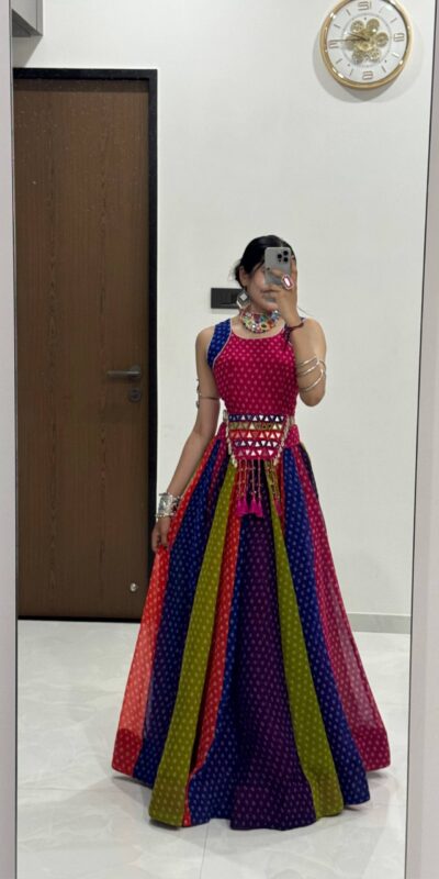 PC 582 Multi| Faux Georgette Lehenga Choli with Embroidery Work & Lace Work. Special Price ₹3149. Delivery 4-6 Working Days. Shop now. | Bollywood Lehenga, Creative Lehenga, Designer Lehenga, Embroidered Lehenga, Lehenga, Party Wear Lehenga
