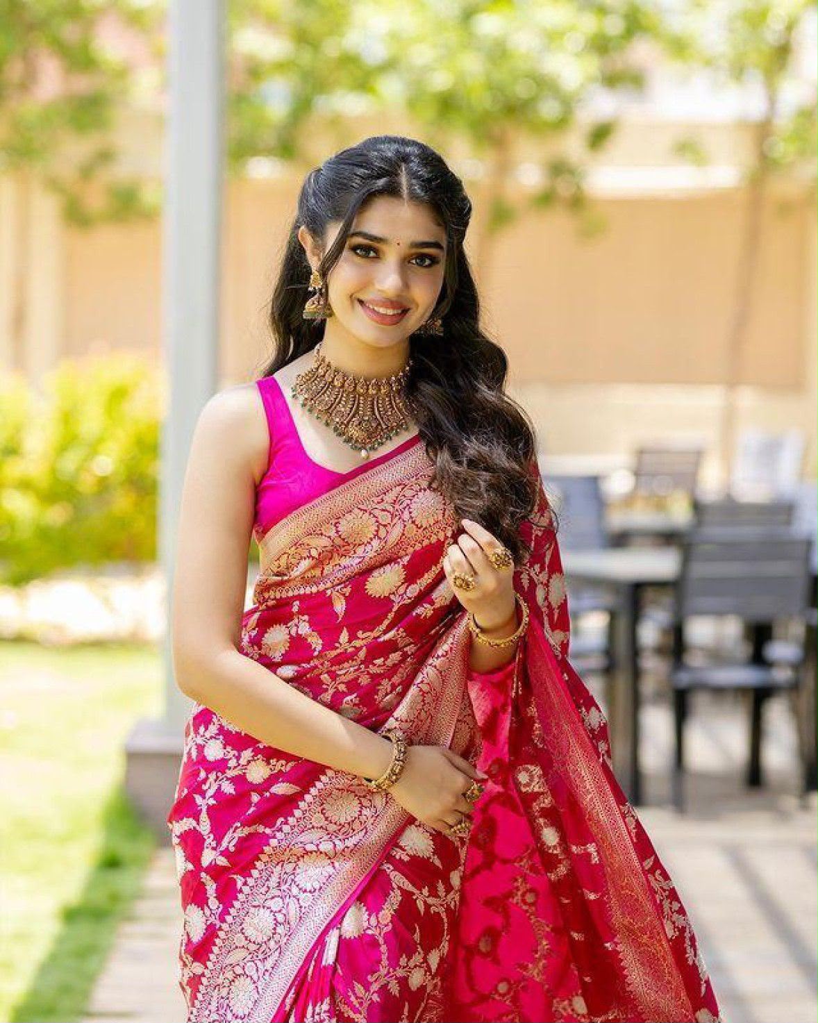 KP 6016 Pink Color Soft Lichi Silk Jacquard On All Over Saree Casual, Party Wear, Wedding, Events Etc. Expected Delivery 4-6 Working Days @1549/- | Bollywood Sarees, Creative Sarees, Designer Sarees, Embroidered Sarees, Ethnic Saree, Modern Digital sarees, Party Wear Sarees, Sarees