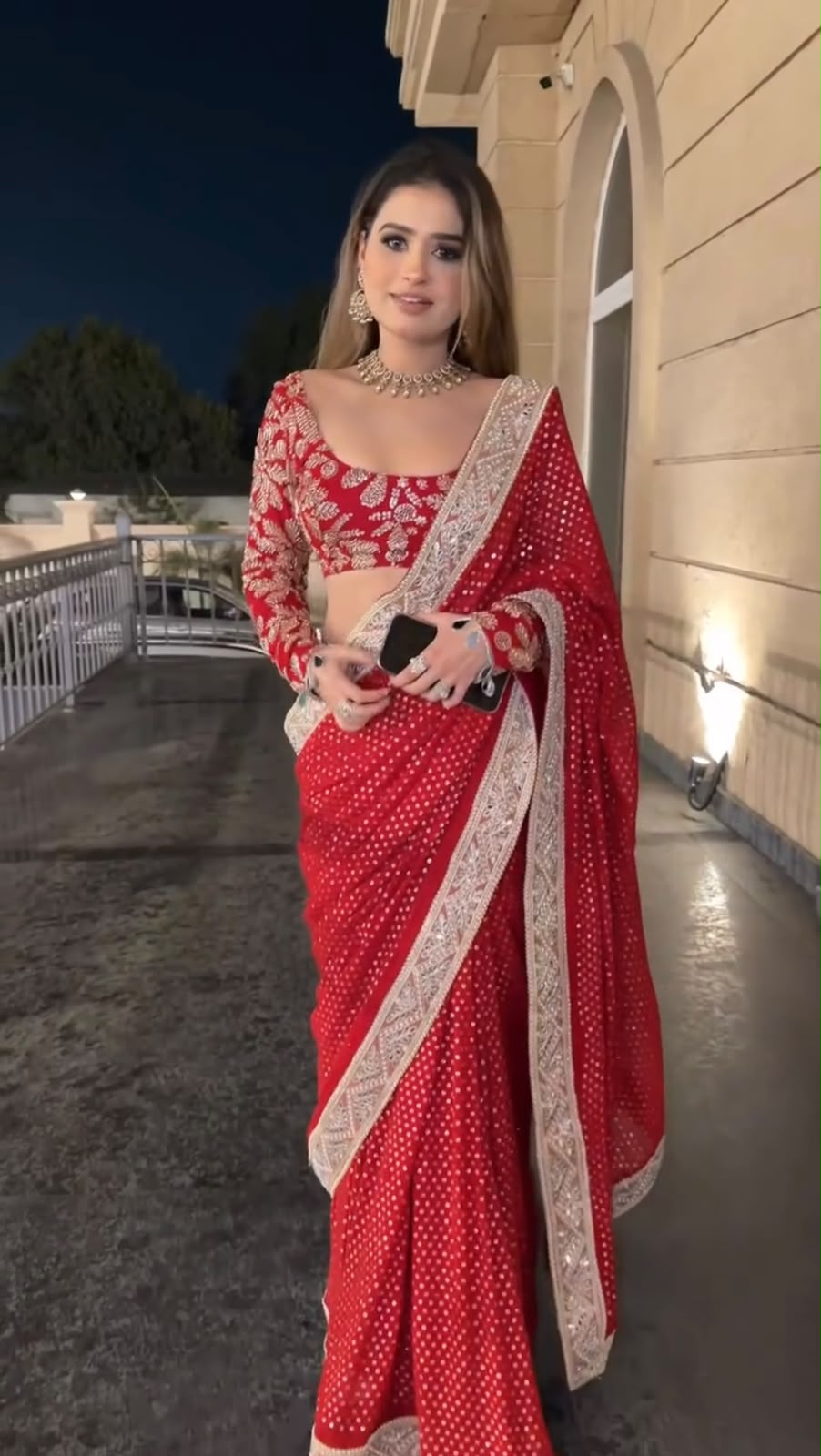KD 626 Red in Faux Georgette Zari Work & Embroidery Work Saree. Special Price ₹2349. Delivery 4-6 Working Days. Shop now. | Bollywood Sarees, Creative Sarees, Designer Sarees, Embroidered Sarees, Ethnic Saree, Modern Digital sarees, Party Wear Sarees, Sarees