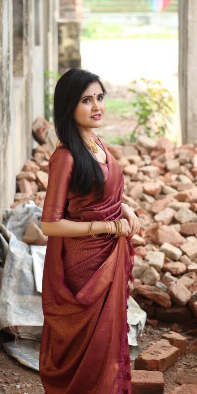 KPR 172 Maroon Soft Lichi Silk Cloth. With Lace Work & Lace Border Saree . Grab it for ₹1549. Delivery 4-6 Working Days. Shop now. | Bollywood Sarees, Creative Sarees, Designer Sarees, Embroidered Sarees, Ethnic Saree, Modern Digital sarees, Party Wear Sarees, Sarees