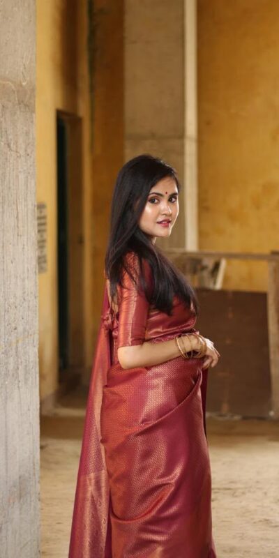KPR 172 Maroon Soft Lichi Silk Cloth. With Lace Work & Lace Border Saree . Grab it for ₹1549. Delivery 4-6 Working Days. Shop now. | Bollywood Sarees, Creative Sarees, Designer Sarees, Embroidered Sarees, Ethnic Saree, Modern Digital sarees, Party Wear Sarees, Sarees