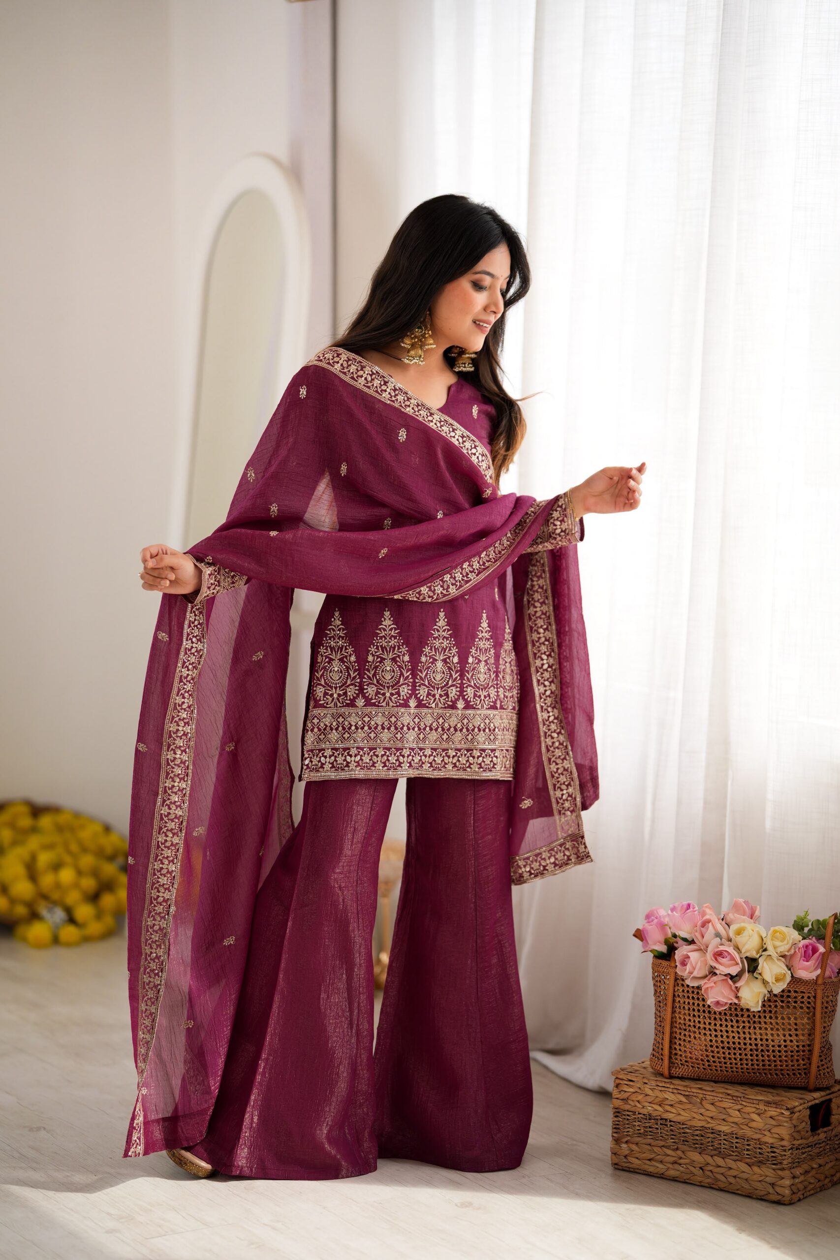 KB 316 Maroon Crunchy Silk Salwar Suit with Embroidery Work. Wedding, Party, Festive, Events Best Price ₹2299. Delivery 4-6 Working Days. Shop now. | Jump Suits, Straight Suits, Casual Suits, Creative suits, Designer Suits, Palazzo Suits, Party Wear Suits, Patiala Suits, Salwar suit