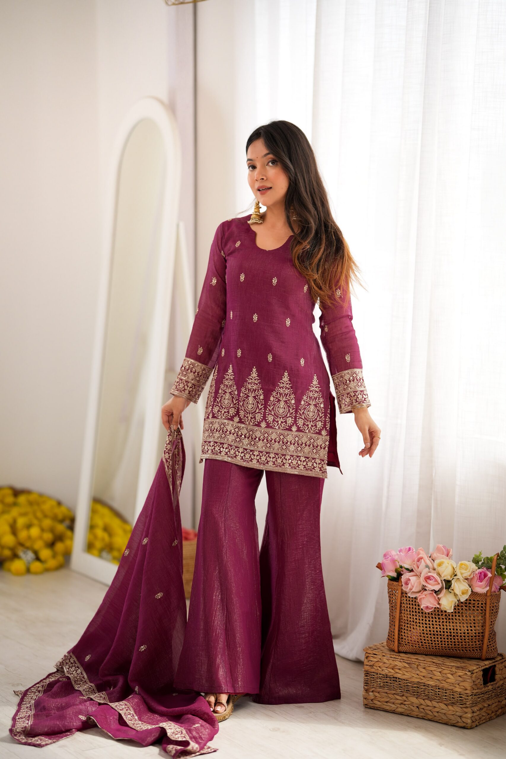 KB 316 Maroon Crunchy Silk Salwar Suit with Embroidery Work. Wedding, Party, Festive, Events Best Price ₹2299. Delivery 4-6 Working Days. Shop now. | Jump Suits, Straight Suits, Casual Suits, Creative suits, Designer Suits, Palazzo Suits, Party Wear Suits, Patiala Suits, Salwar suit