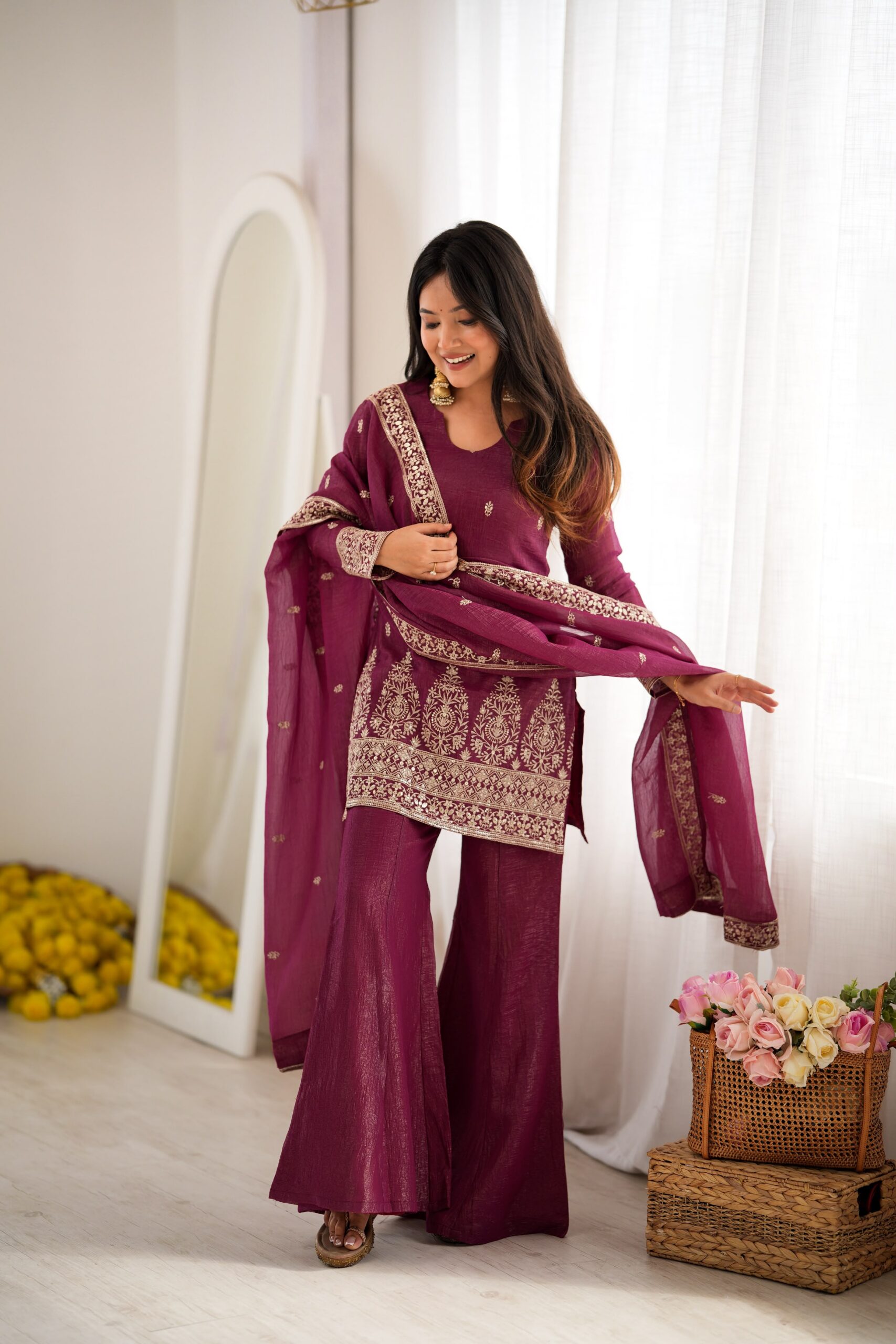 KB 316 Maroon Crunchy Silk Salwar Suit with Embroidery Work. Wedding, Party, Festive, Events Best Price ₹2299. Delivery 4-6 Working Days. Shop now. | Jump Suits, Straight Suits, Casual Suits, Creative suits, Designer Suits, Palazzo Suits, Party Wear Suits, Patiala Suits, Salwar suit