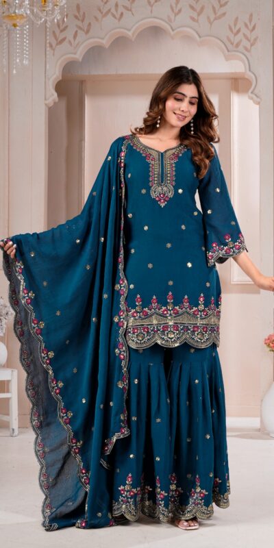 FE 158 Teal Rangoli Silk Perfect for Wedding, Party, Holi, Pooja, Anniversary – Salwar Suit. Get it for ₹2449. Delivery 4-6 Working Days. Shop now. | Jump Suits, Straight Suits, Casual Suits, Creative suits, Designer Suits, Palazzo Suits, Party Wear Suits, Patiala Suits, Salwar suit