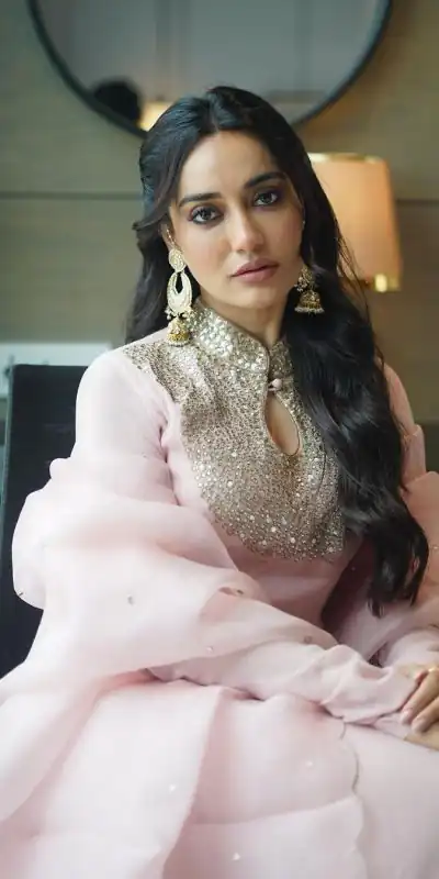 ZSR 794 Baby Pink Color Georgette Embroidery Sequence Work Gown Casual, Wedding, Party, Festive, Events Etc. Expected Delivery 4-6 Working Days 2199/- | Bollywood Gowns, Creative Gowns, Designer Gowns, Embroidered Gowns, Gowns, Party Wear Gowns