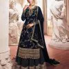 Adorable Stone Green Color Georgette Embroidery Sequence Sharara Suit